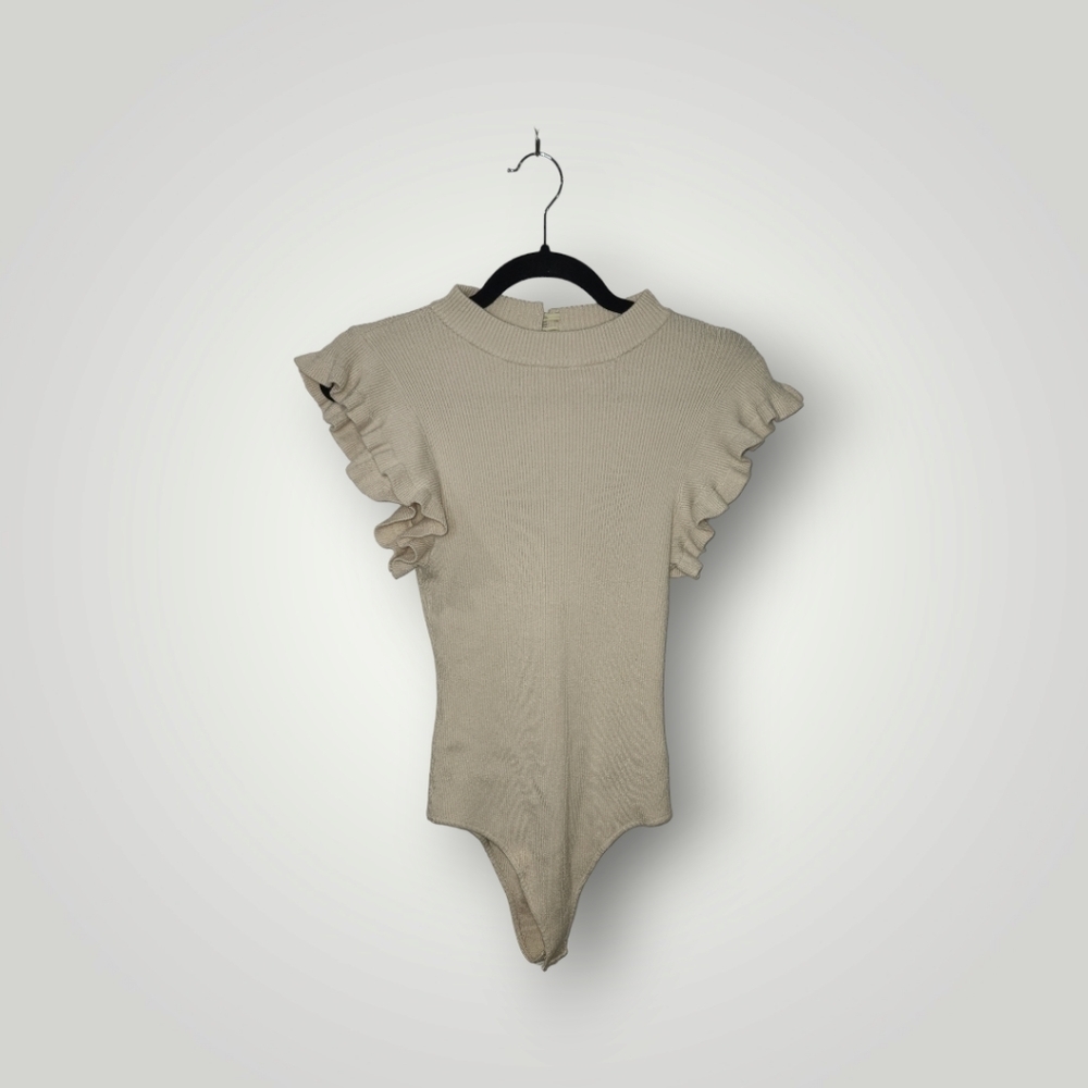Glam sweater ribbed bodysuit Small - Picture 10 of 11